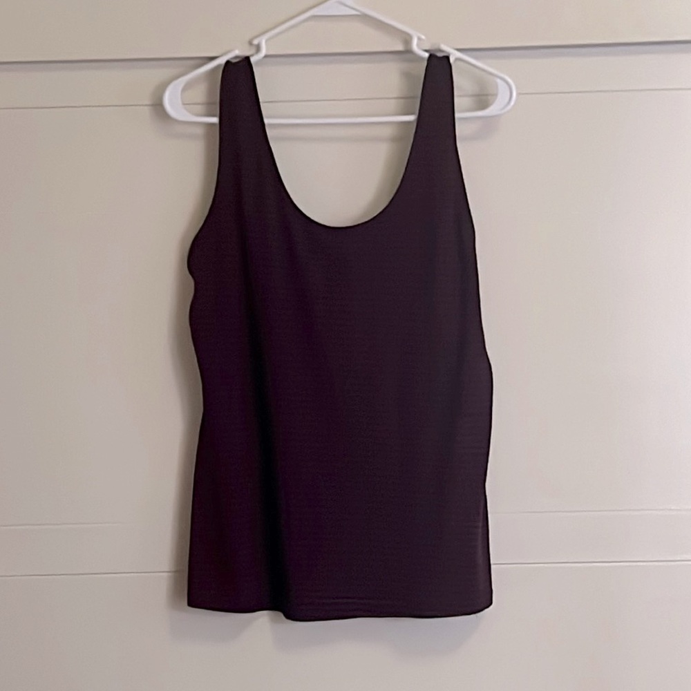 Striped Burgundy and pink tank top!